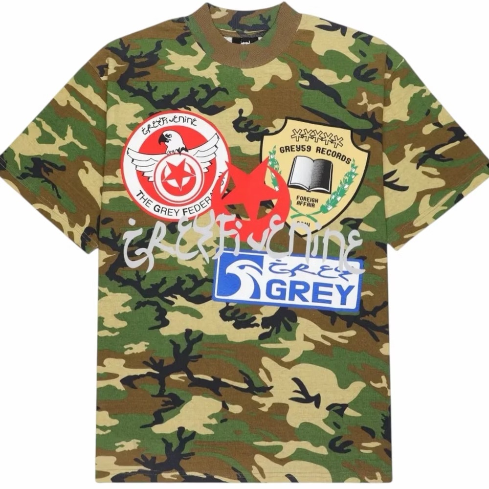 G59 Patch Tee Camo size XL.